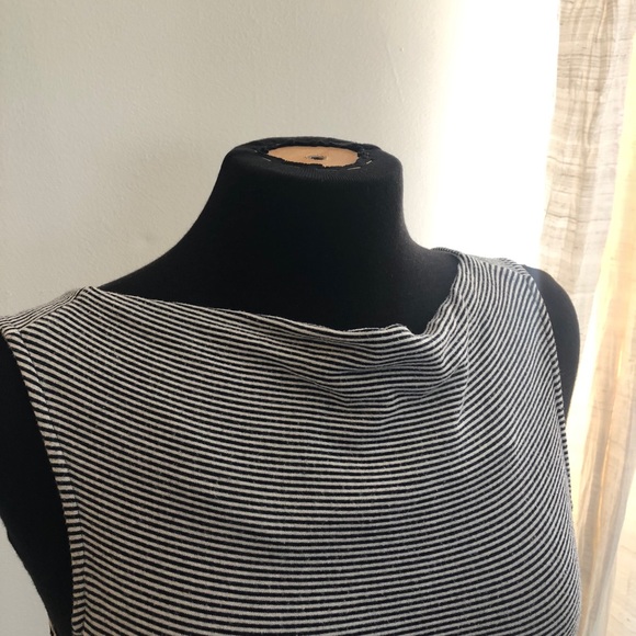 BB Dakota black and white striped dress - Picture 3 of 7